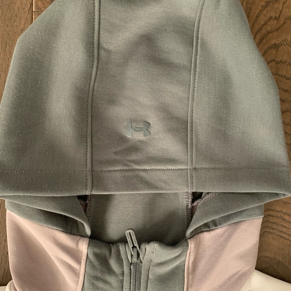 UA Womens Unstoppable Move Light Full Zip Hoodie - Picture 8 of 9